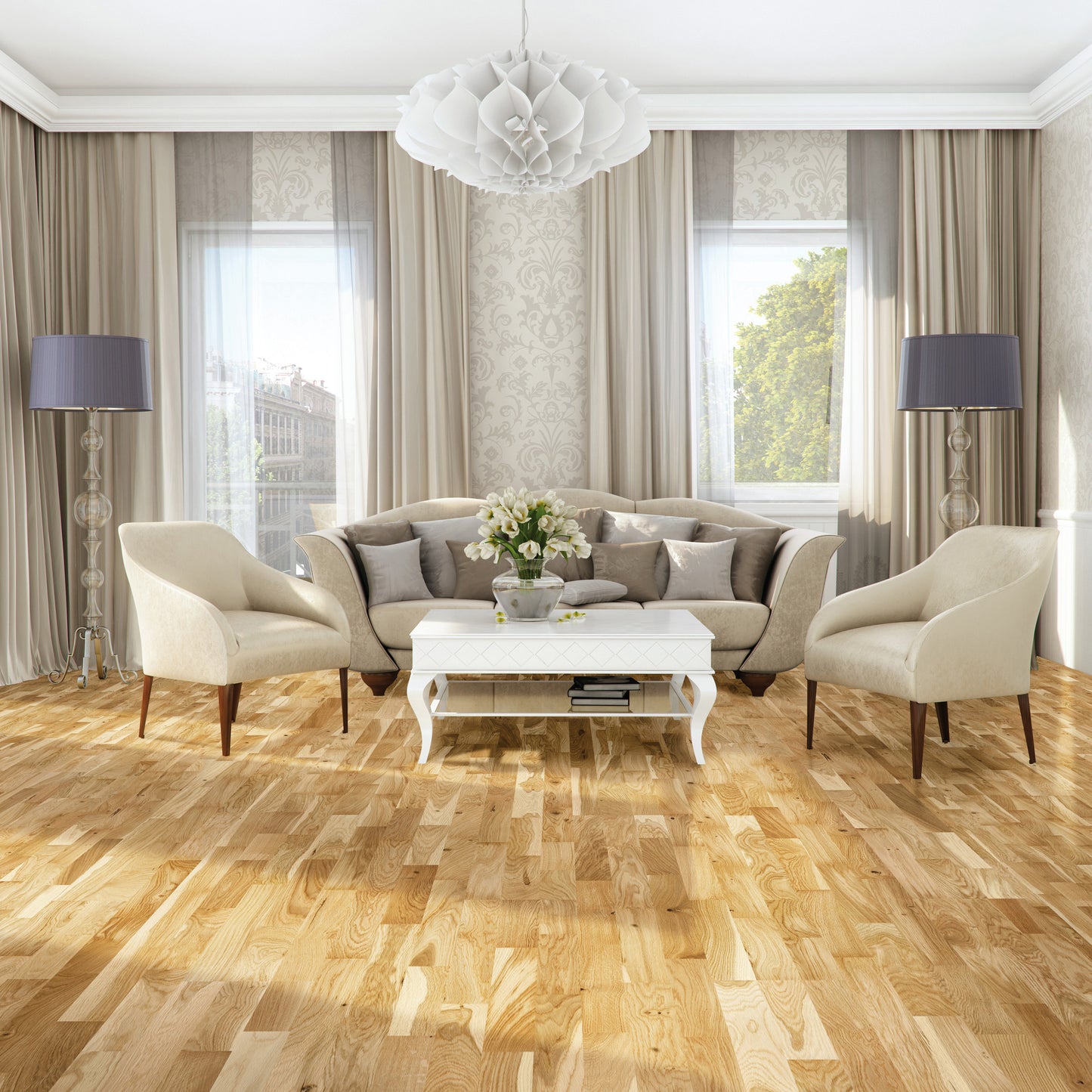 Timba Floor 4-Strip Engineered Oak - 14mm x 207mm