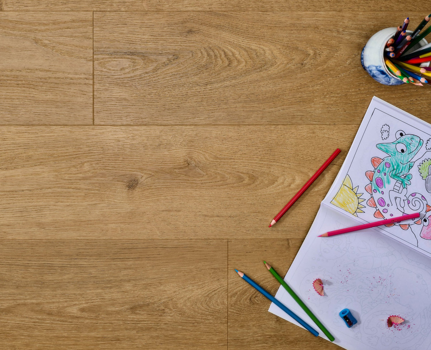 Elements Luxury Vinyl Tile - Oak Plank