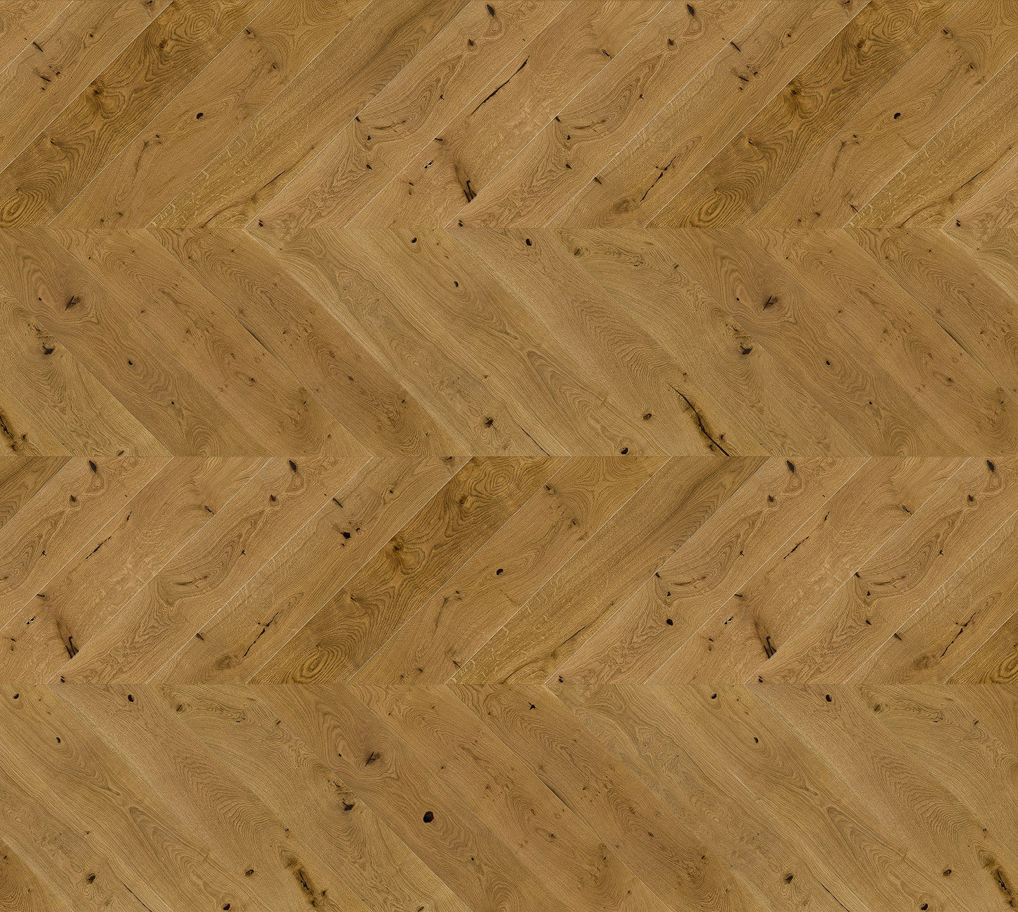 Timba Floor Chevron European Oak - 14mm x 130mm
